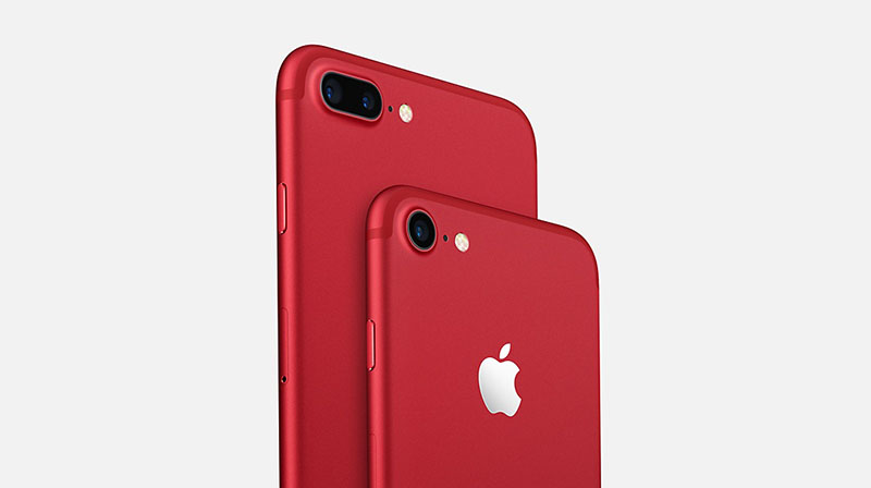 iphone 7 va 7 plus red