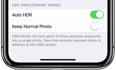 Cách tắt HDR thông minh và ​​bật lại HDR thủ công trên iPhone XS và XS Max 7