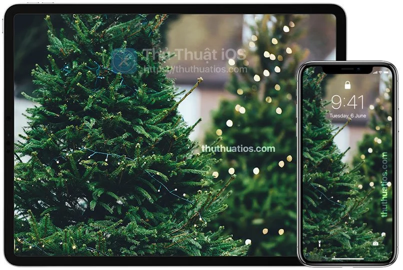 Mời tải về bộ hình nền Giáng Sinh 2018 cho iPhone và iPad 6