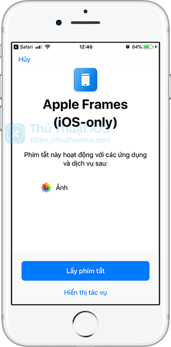 Apple Frames - Phím tắt giúp bạn đóng khung ảnh chụp màn hình từ mọi thiết bị của Apple 2