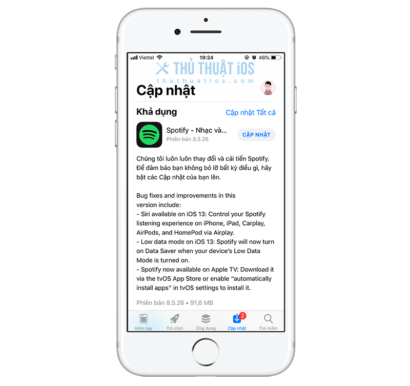 Bây giờ bạn có thể yêu cầu Siri phát nhạc từ Spotify trên iOS 13 1