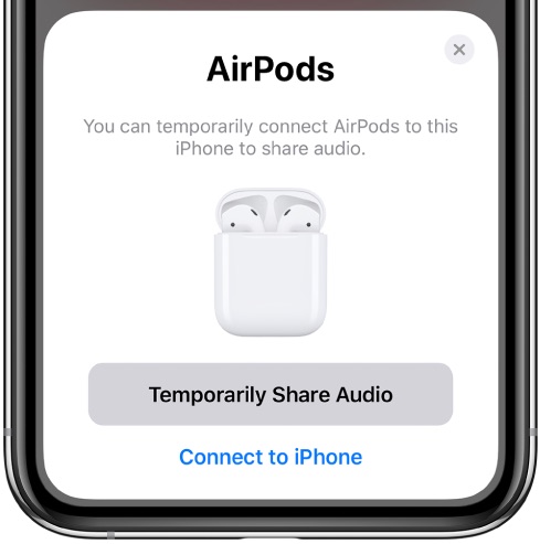 Cách chia sẻ âm thanh với AirPods hoặc tai nghe không dây khác từ iPhone, iPad 5
