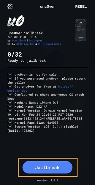 Hướng dẫn jailbreak iOS 13.0 - 14.8 bằng unc0ver 13
