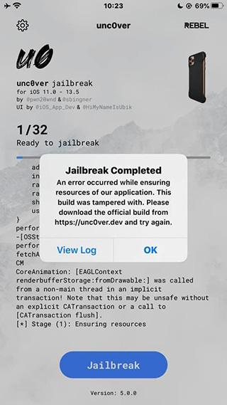 Hướng dẫn jailbreak iOS 13.0 - 14.3 bằng unc0ver 24