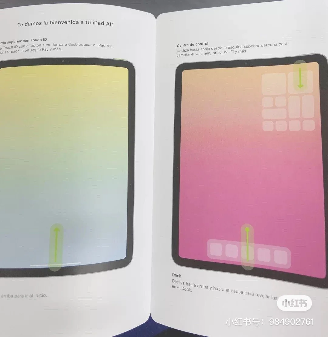 Rò rỉ sách hướng dẫn sử dụng iPad Air 4 với thiết kế tràn viền, nút nguồn tích hợp Touch ID 2