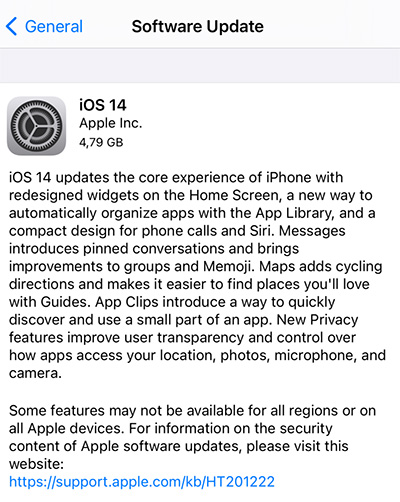 Apple phát hành iOS 14 GM, bản chính thức sẽ có vào ngày mai (17/9) 1