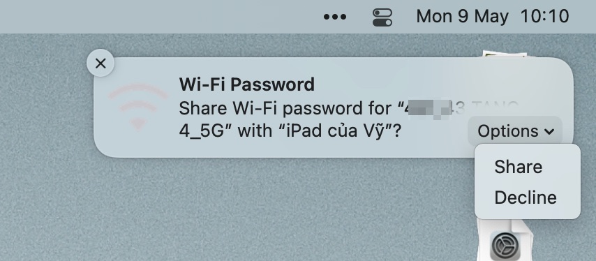 Cách chia sẻ mật khẩu Wi-Fi từ iPhone, iPad và Mac 3
