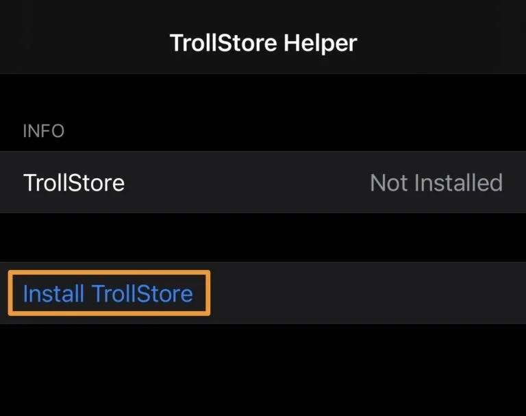 cai dat TrollStore thiet bi da jailbreak