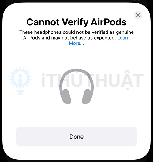 iOS 16 có thể phát hiện AirPods giả (fake) 2