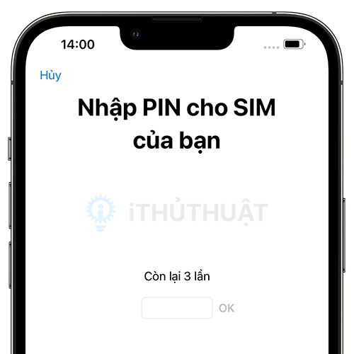 Cách bật mã PIN của SIM trên iPhone 1