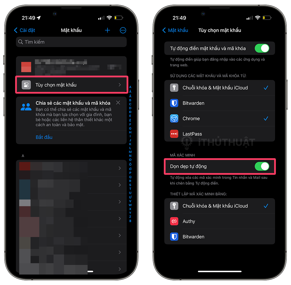 iOS 17: Cách tự động xóa mã xác minh trong Tin nhắn và Mail 1