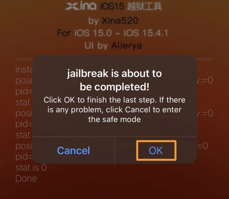 Cách jailbreak thiết bị A12 - A15 chạy iOS 15.0 - 15.4.1 bằng XinaA15 v2 13